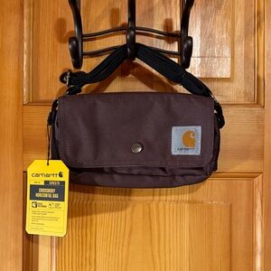 Carhartt Women’s Crossbody Horizontal bag Wine color